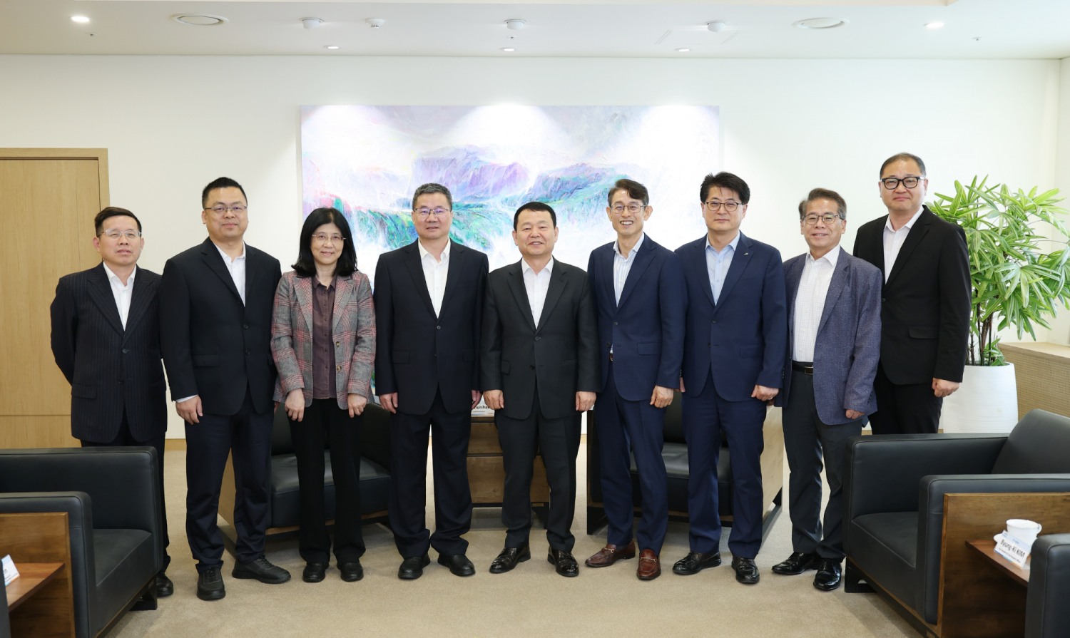 장강수리위원회 대표단