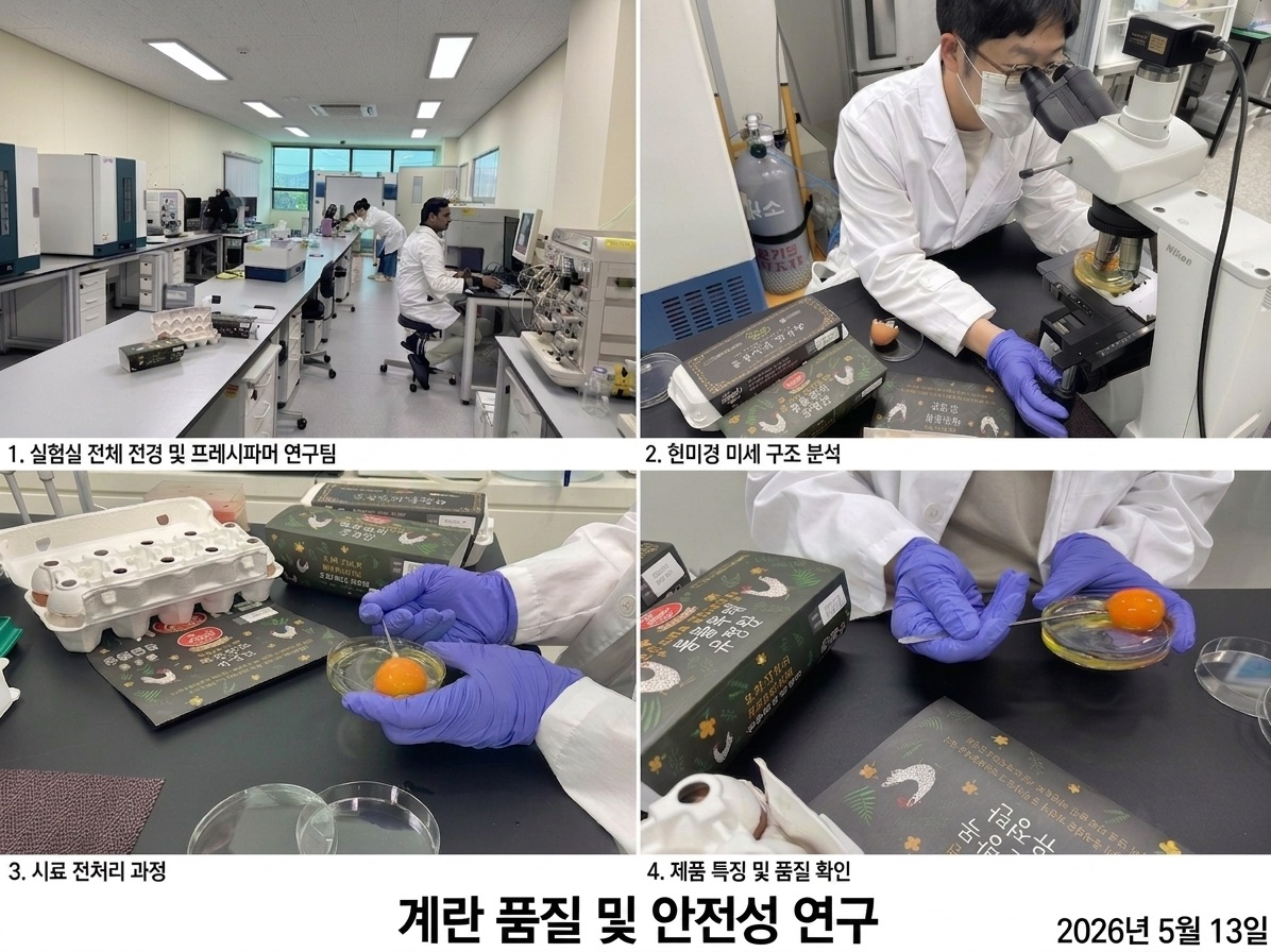 프레시파머, 계란 한 알도 수치로 증명하는 시대