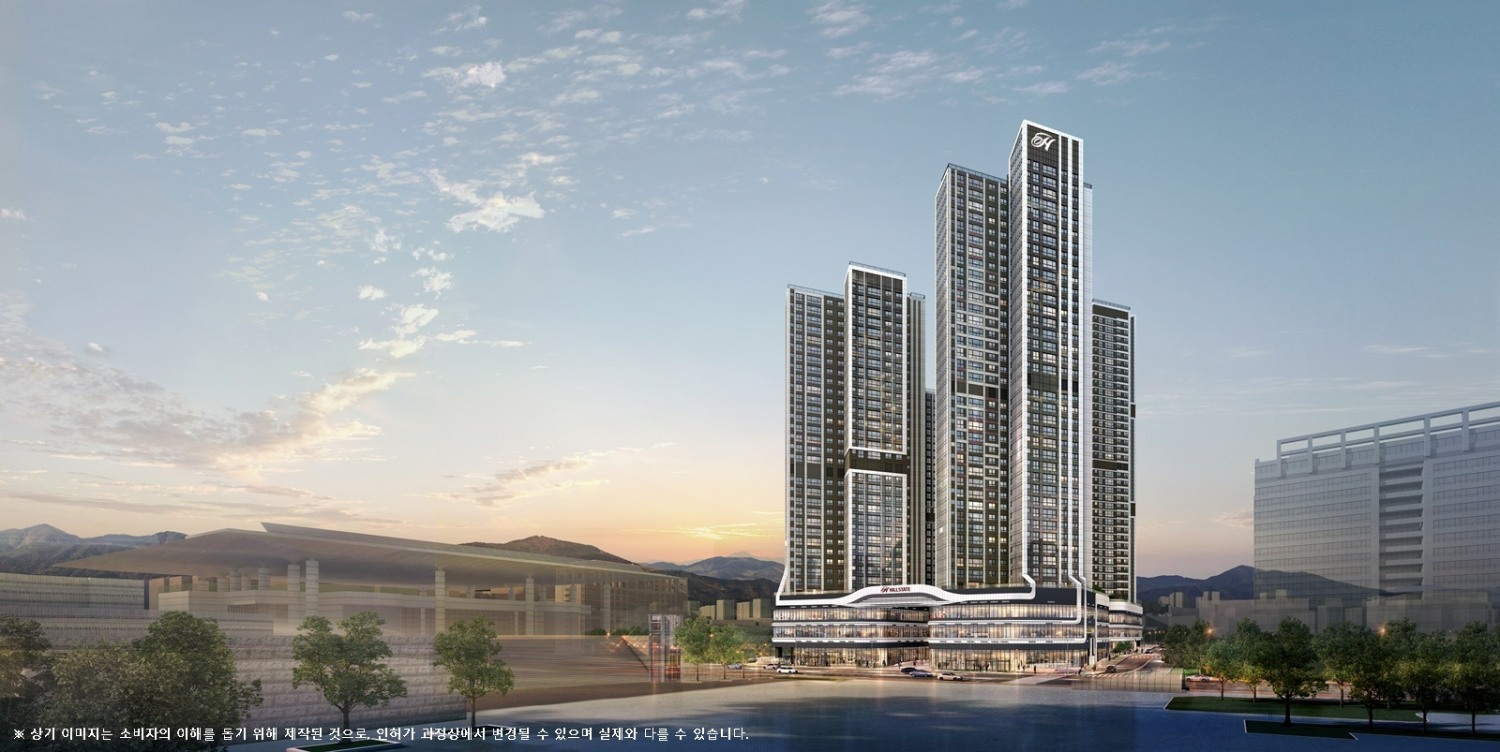 인천 힐스테이트 구월아트파크 투시도