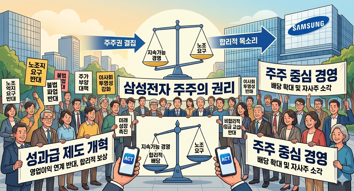 (장태민 칼럼) 삼성전자 '노사 짬짬이' 경고하는 주주들의 목소리