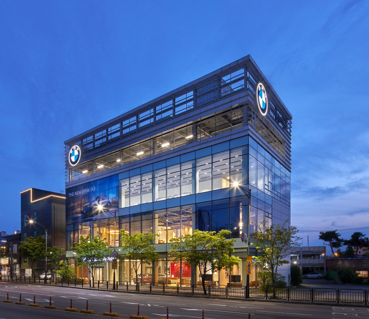 삼천리 모터스 동탄 전시장 외경