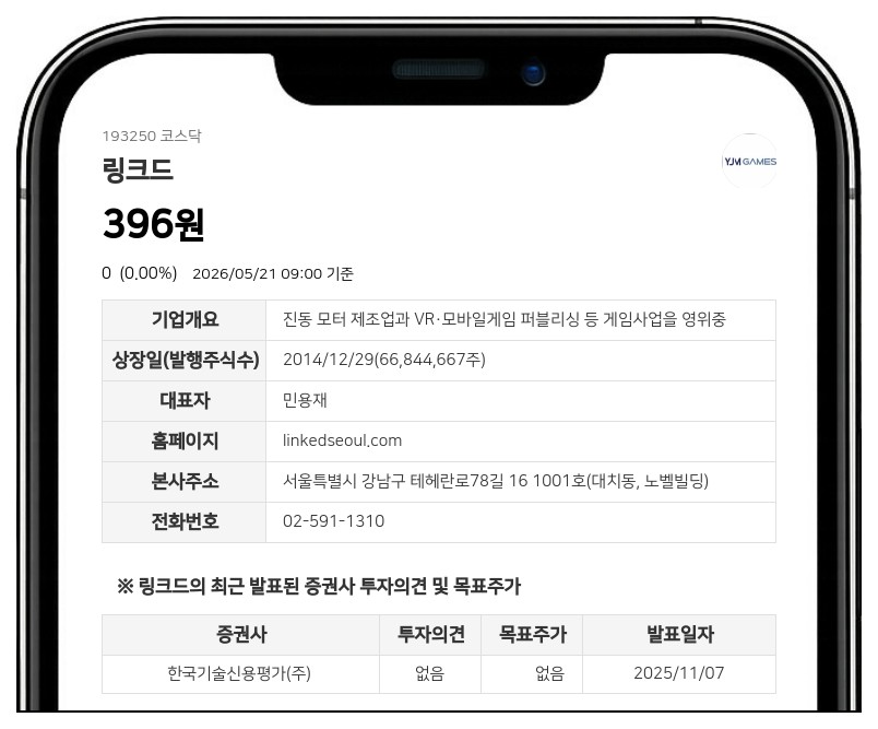 링크드 22일 거래 재개, 액면병합 주권 변경상장 완료…시간외매매 유의