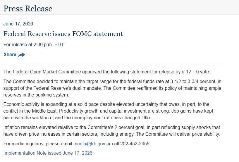 자료: 단순해진 FOMC 성명문, 출처: 연준