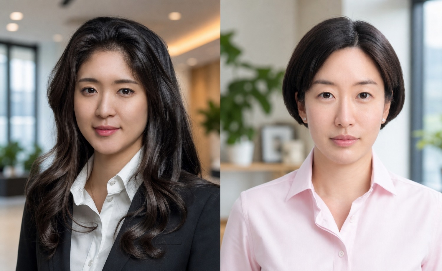 아모레퍼시픽 그룹 서경배 회장의 장녀 서민정씨(왼쪽)와 차녀 서호정씨.