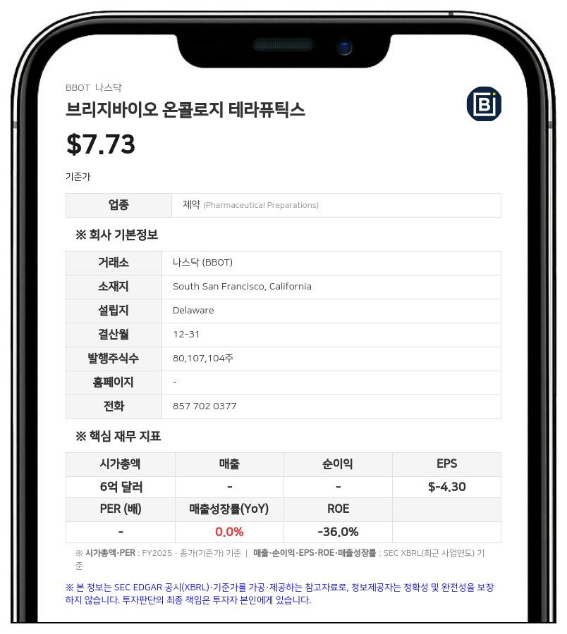 브리지바이오 온콜로지, 주총서 이사 선임 및 회계법인 승인…미셸 도이그 이사는 사임