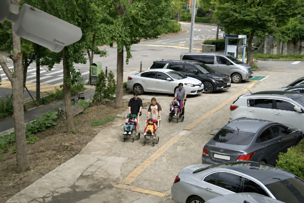 한화비전, 인천 ‘동심원’에 AI 기술 담은 안전 울타리 ‘비전지대’ 구축