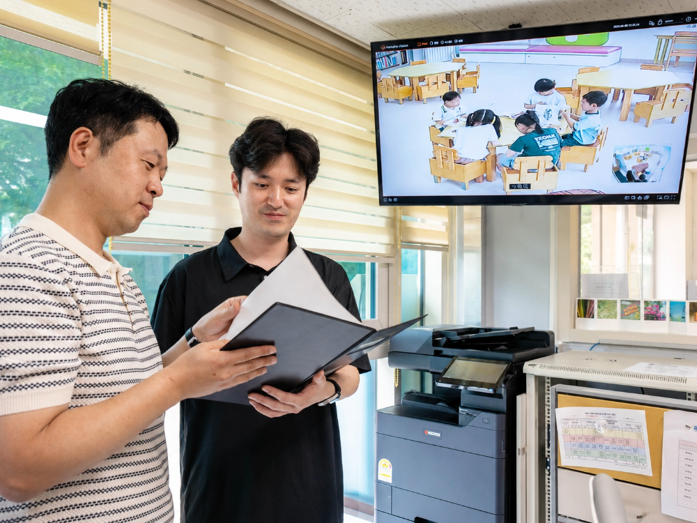 한화비전, 인천 ‘동심원’에 AI 기술 담은 안전 울타리 ‘비전지대’ 구축
