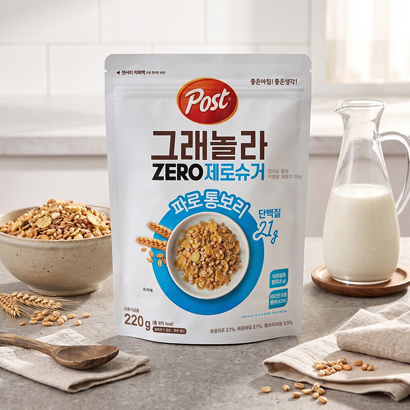 “달걀 3.5개 단백질, 바나나 2개 식이섬유”…동서식품의 건강한 그래놀라 전략