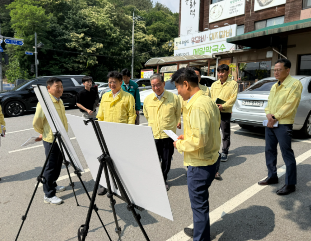 기후에너지환경부 등 관계기관과 하천·계곡 주변 불법 시설물 현장 점검