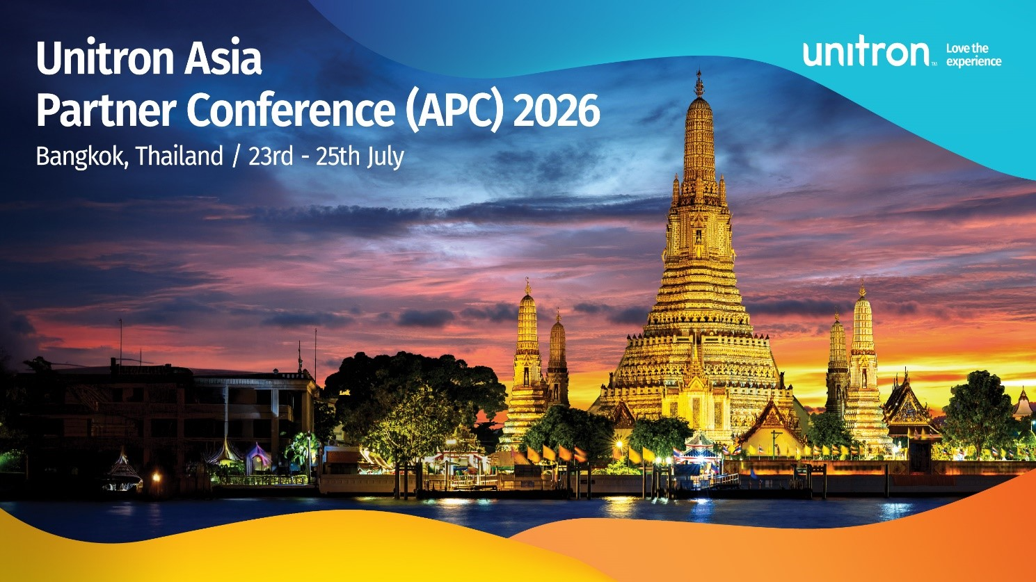 태국 방콕에서 열린 '2026 유니트론 아시아 파트너 콘퍼런스(Unitron Asia Partner Conference 2026)' 행사 이미지