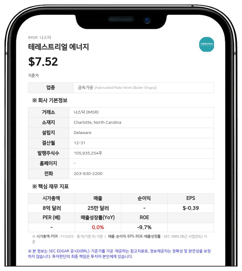 테레스트리얼 에너지, 숀 매튜스 이사 사임