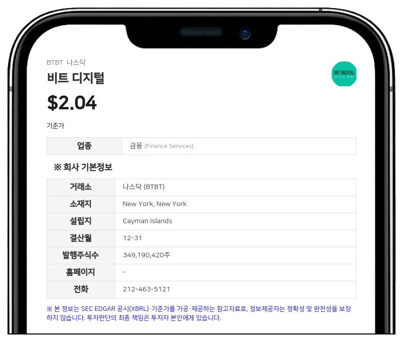 비트 디지털, 저스틴 주 최고회계책임자 사임