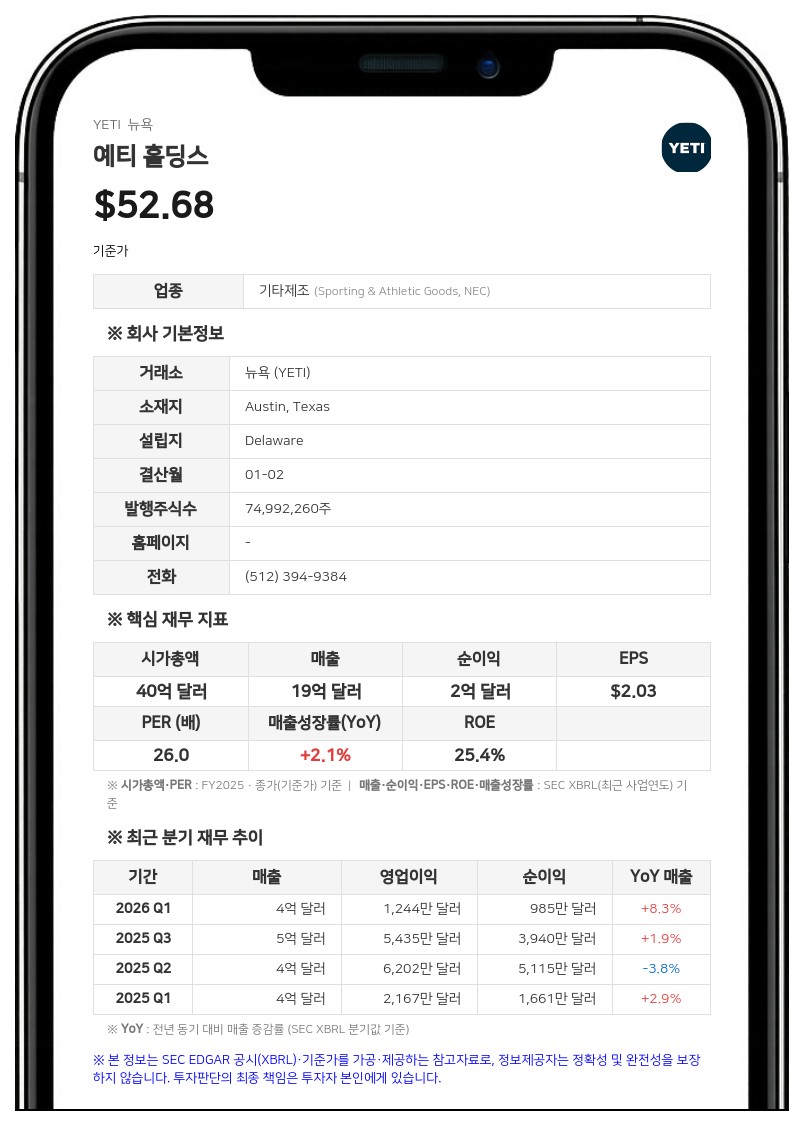 예티 홀딩스, 매튜 J. 라인체스 CEO를 이사회 의장으로 겸임 선임