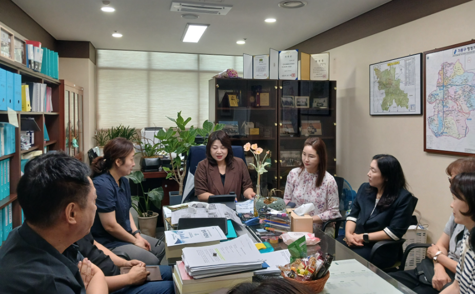 박희정 의원, 용인시 사회적경제 활성화 간담회