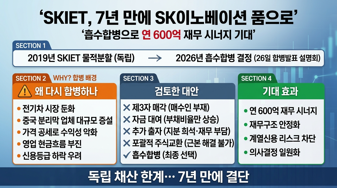 SKIET, 7년 만에 SK이노베이션 품으로