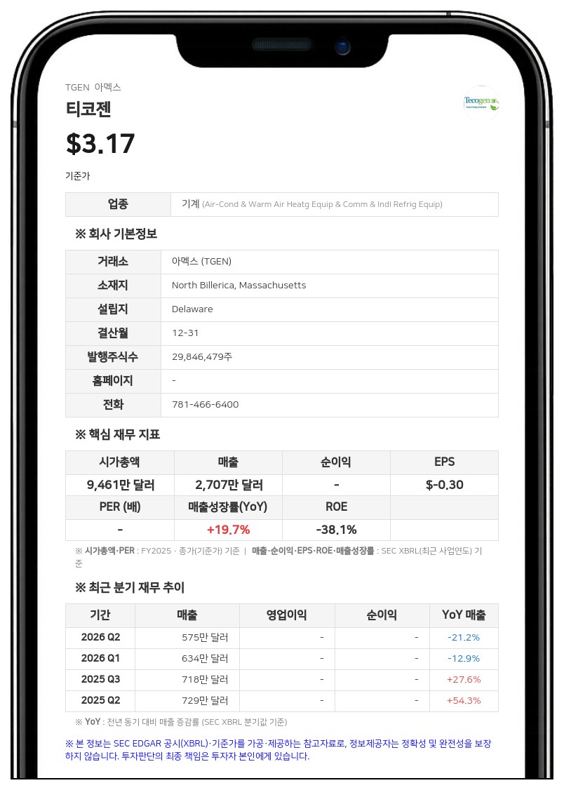 티코젠, 주요 주주 대상 182일간의 주식 보호예수 계약 양식 공개