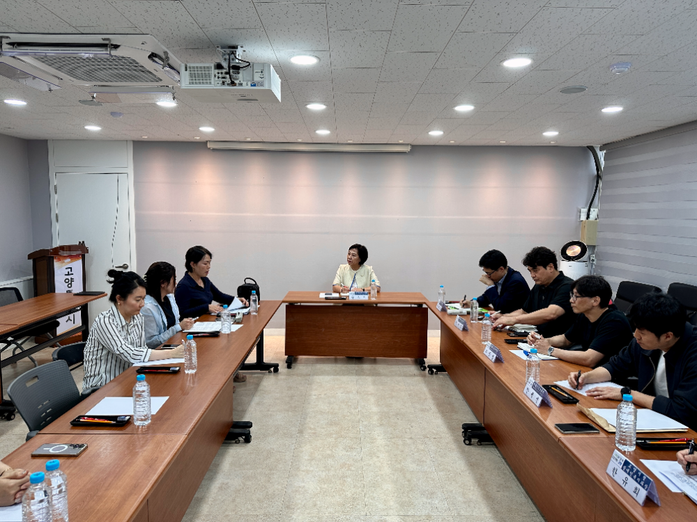 고양시재활스포츠센터 스페셜 수영반 운영 관련한 간담회