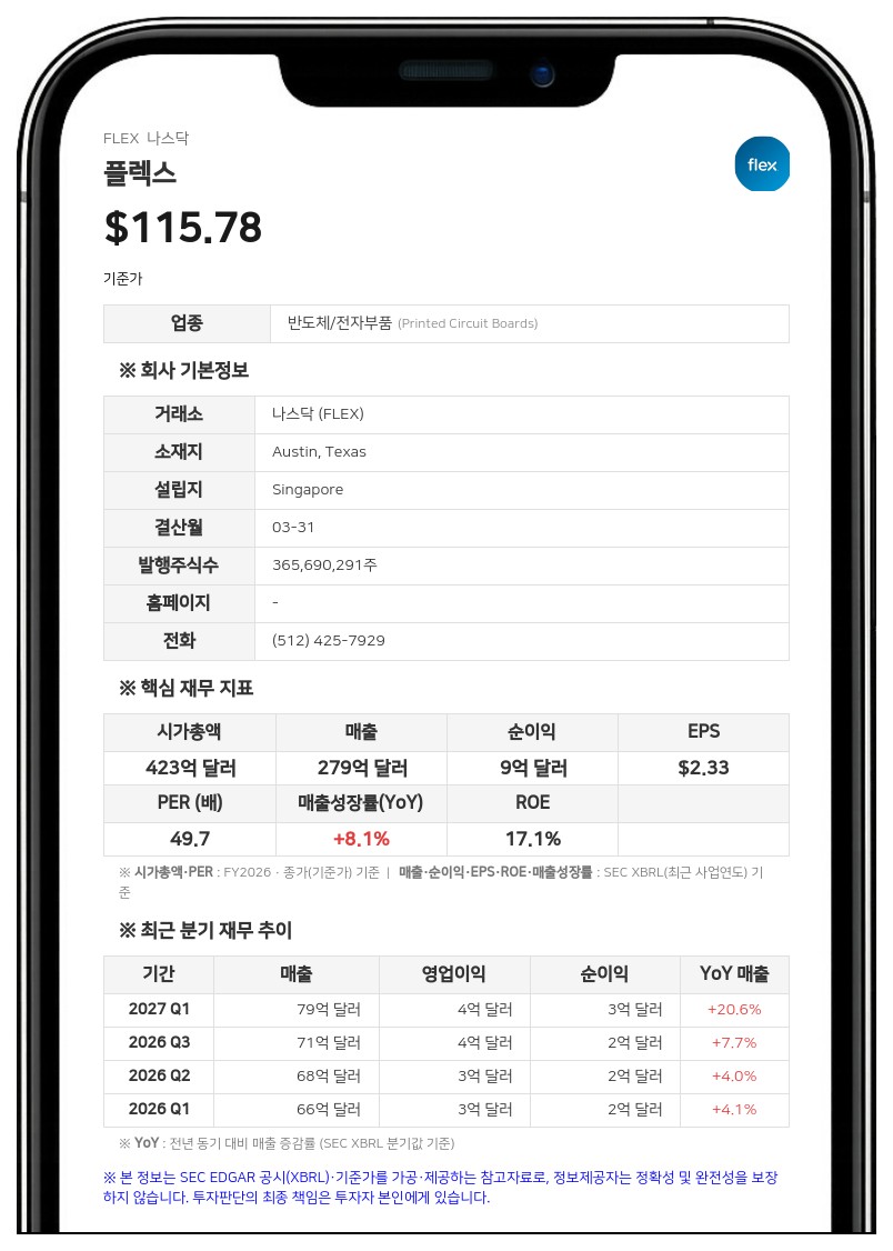 플렉스, 분할 후 신임 CFO에 에이미 슈베츠 내정…이사회 구성안 공개