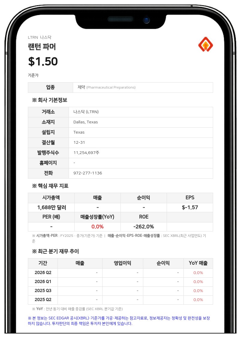 랜턴 파머, AI 신약 개발 자회사 '오픈메디신 AI' 성장 계획 발표