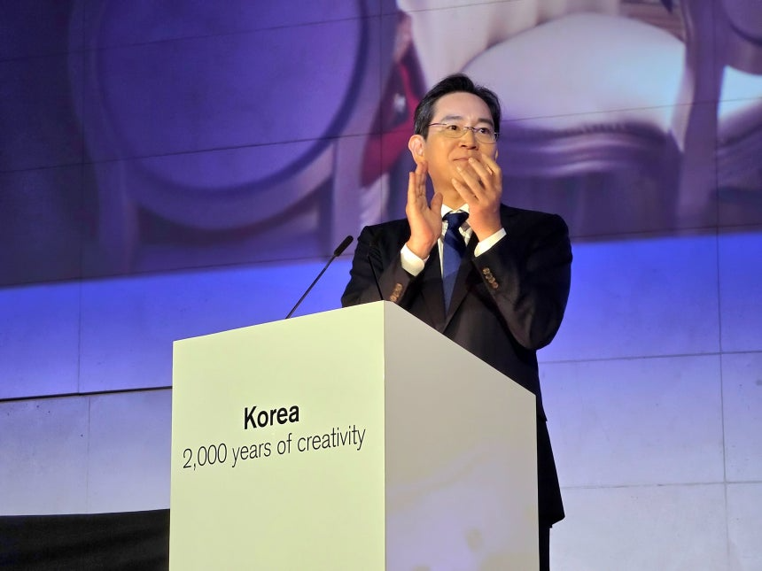 이재용 회장, 영국서 문화 외교 펼쳐