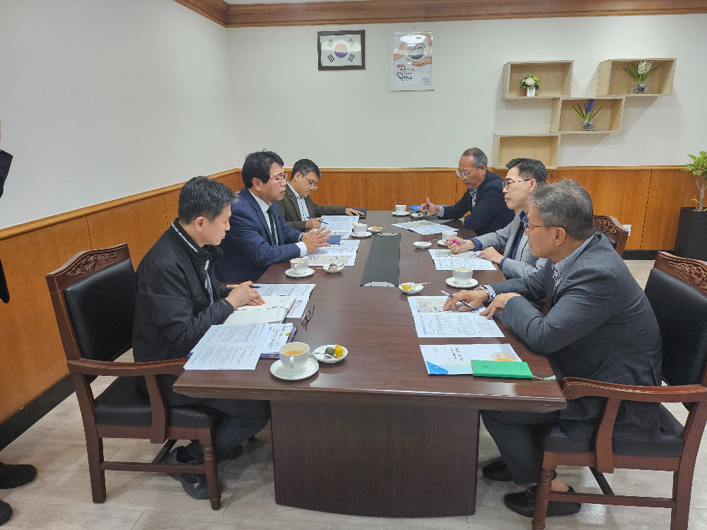 최원용 평택시장,경기도 교통국장과 교통 현안 협조 요청