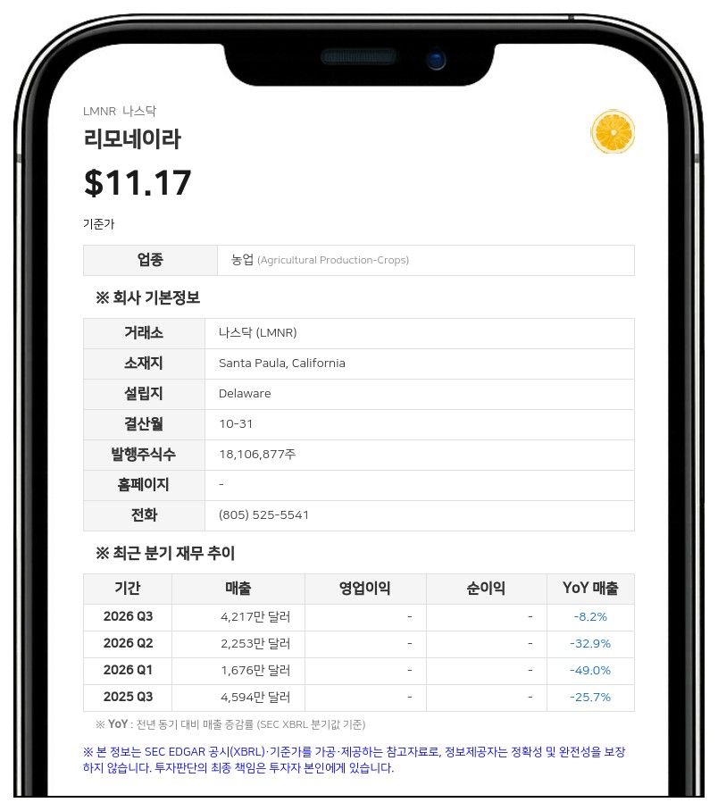 리모네이라, 신임 최고운영책임자에 라이언 영 선임…11월 9일 취임