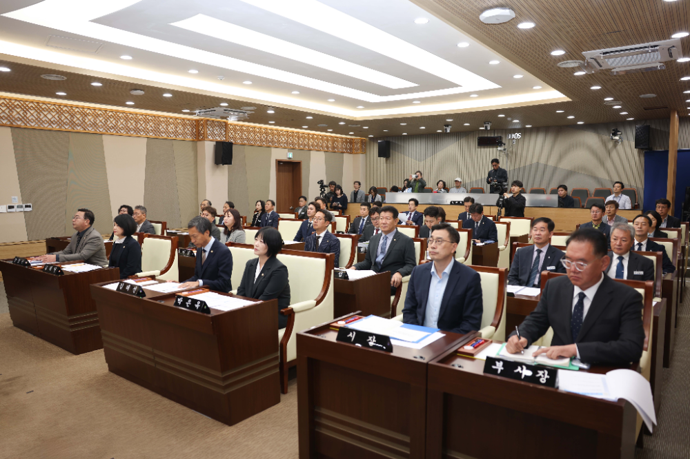 평택시의회 제267회 임시회 개회