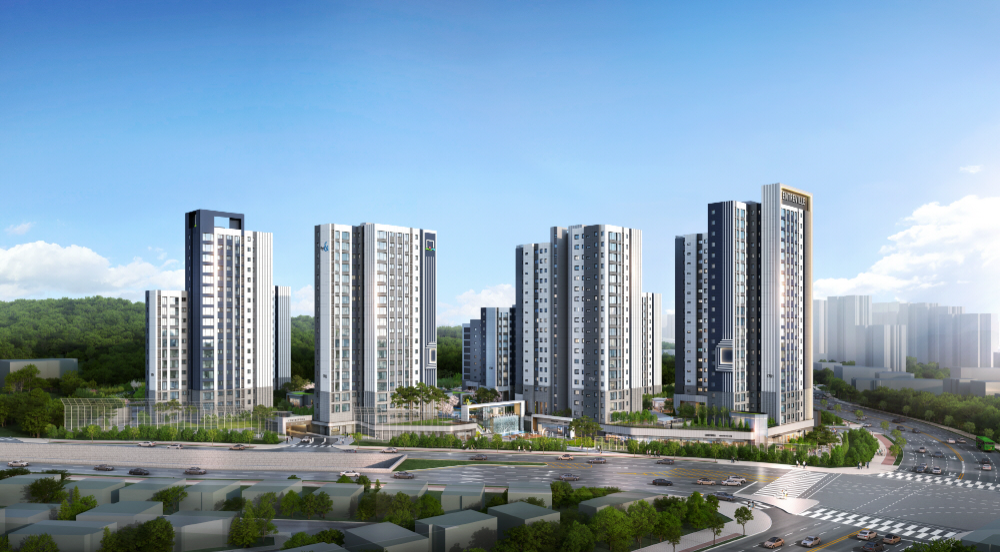 동부건설 광교A17BL 공동주택 투시도 (경기도 제공)