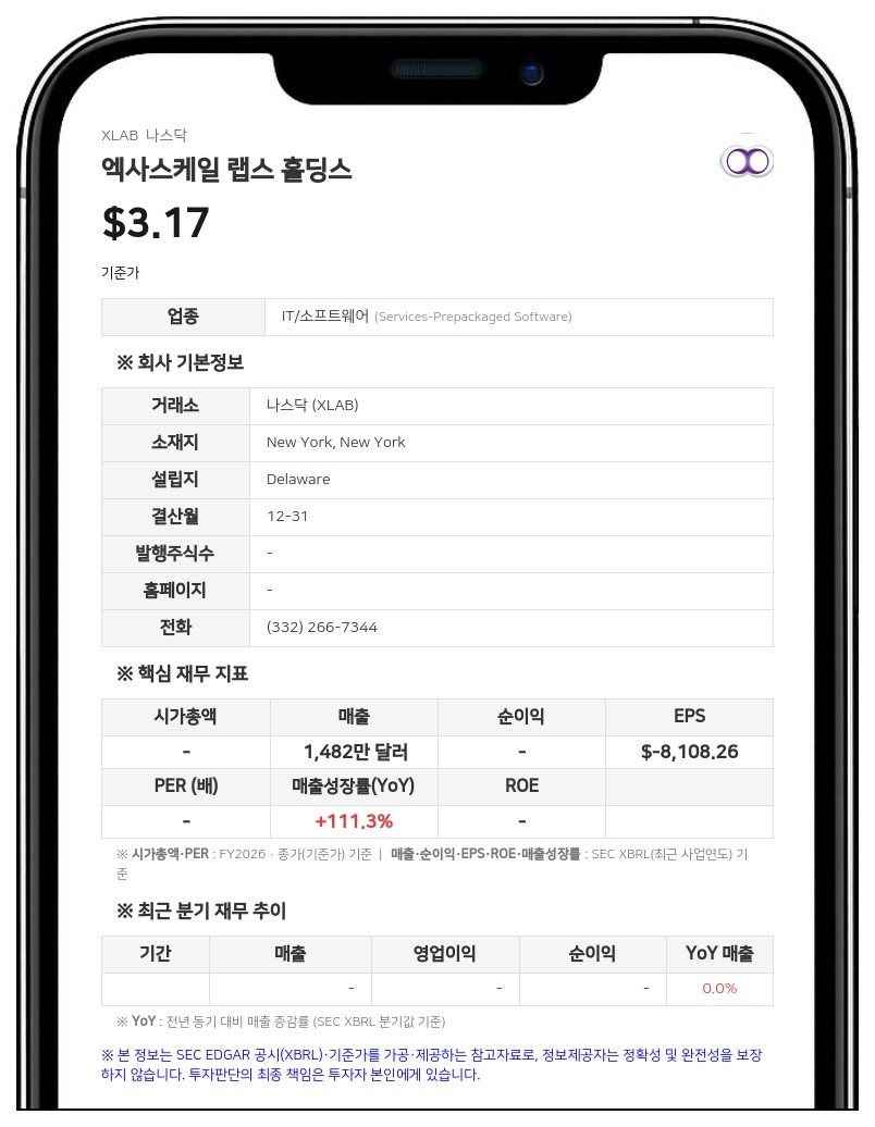 엑사스케일 랩스, 기존 주주 발행 보통주 1235만 주 매각 S-1 증권신고서 제출