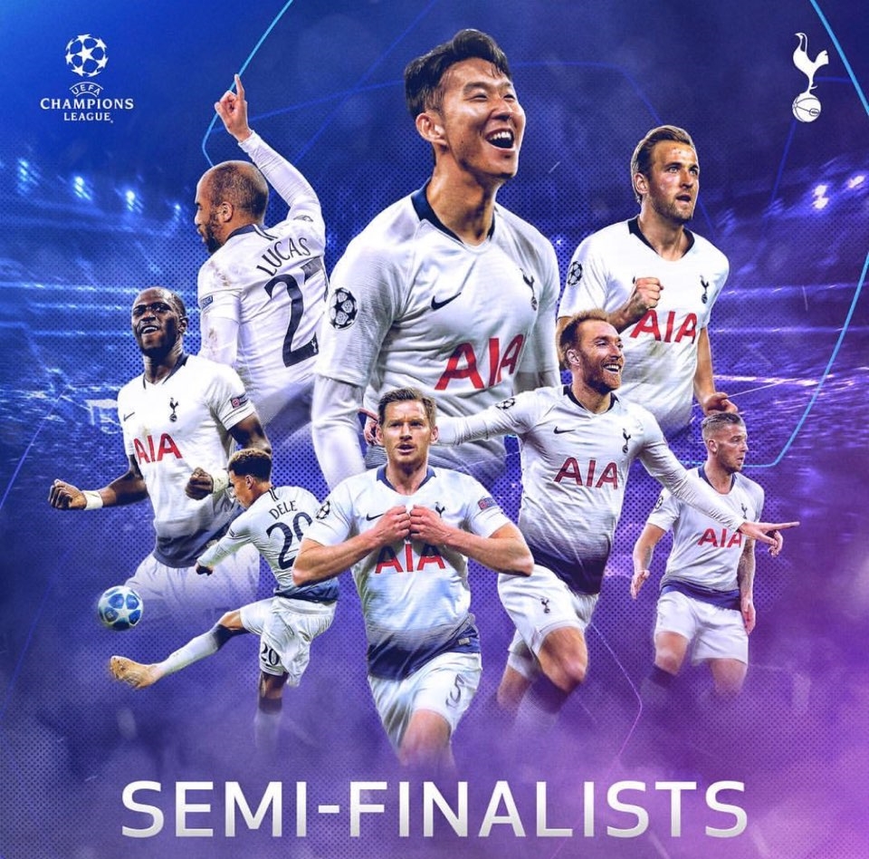 사진=토트넘 공식sns