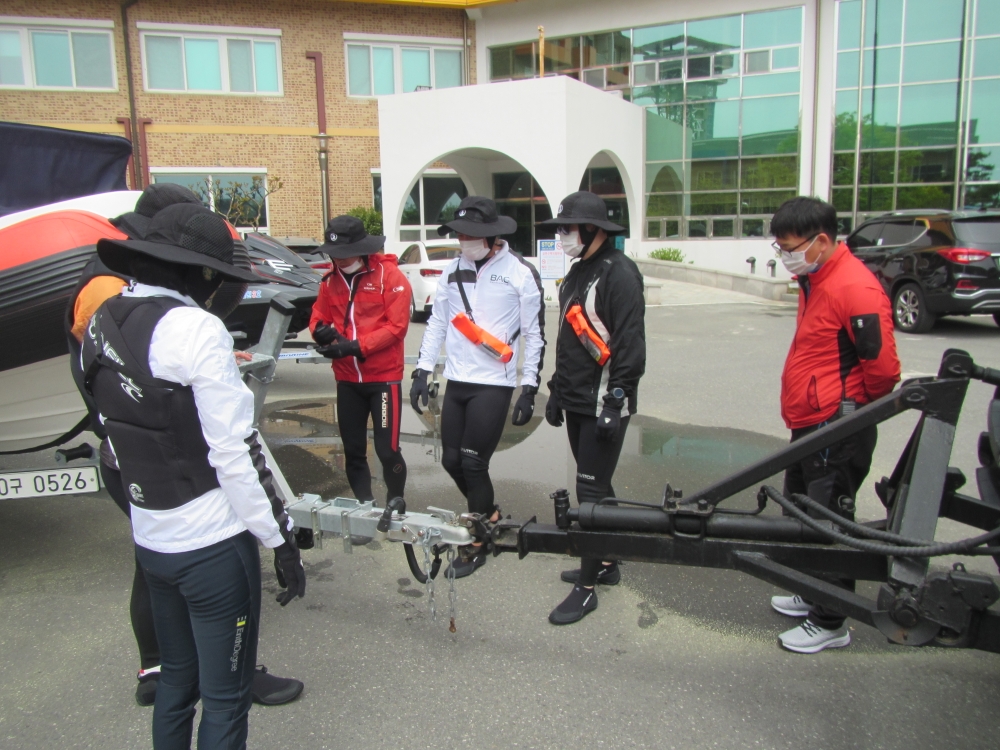 대전학생해양수련원,  해양활동장비 일제점검 완료