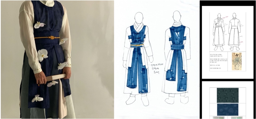 전통 한복 고증 전문가 '해밀' 대표 김진홍, 한복 작품 / 사진=Courtesy of artist, JINI.M 컴퍼니