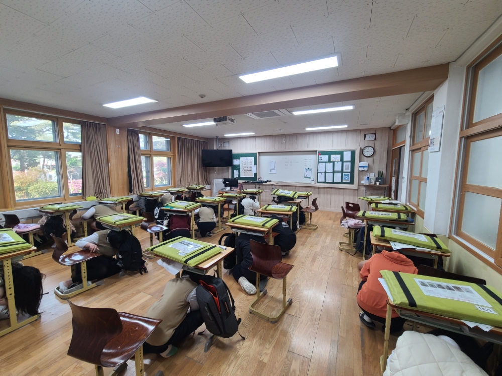 경북교육청, 지진 안전 주간 운영