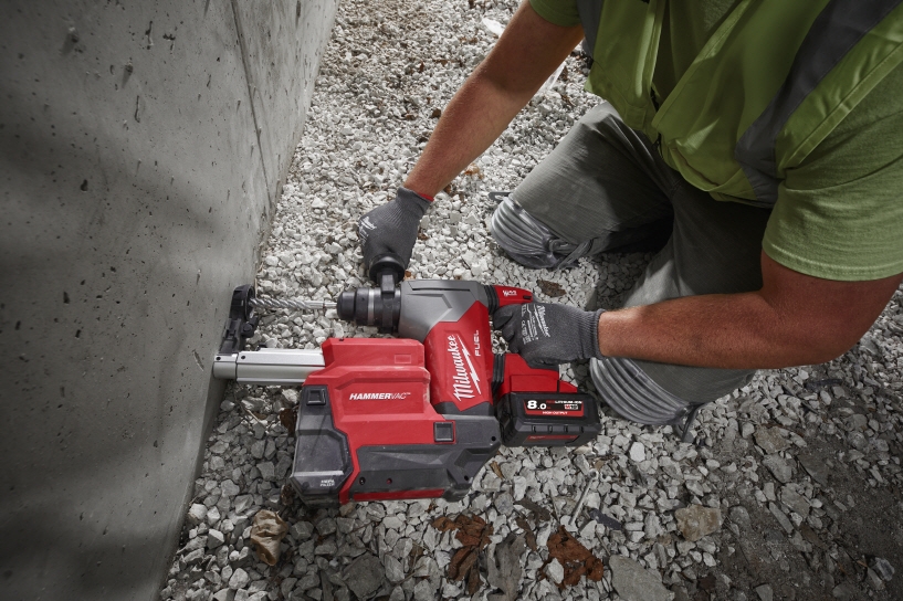 밀워키, 작업 시간 최소화 위한 로터리 함마드릴 2종 출시