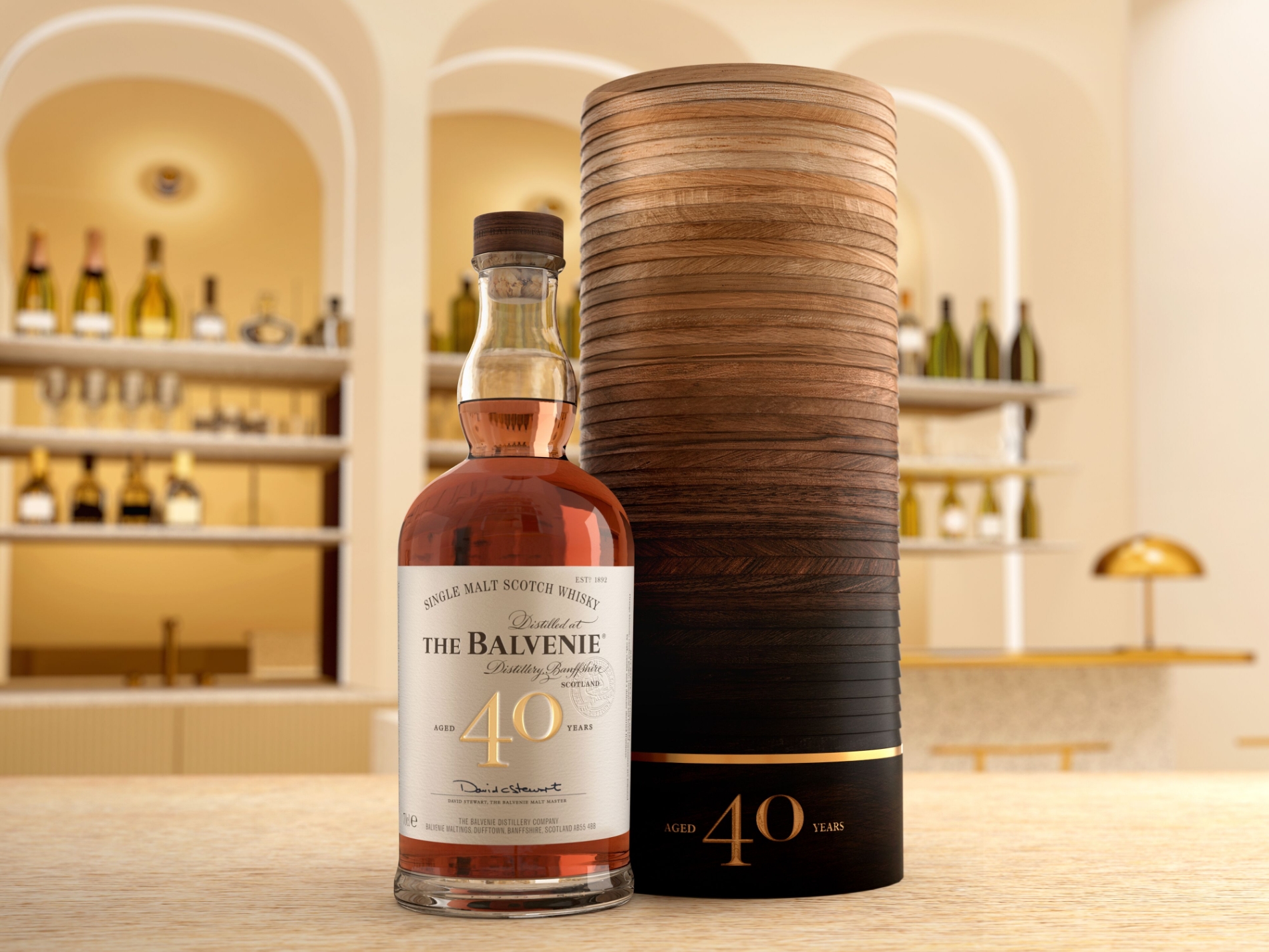 싱글몰트 위스키 발베니, ‘발베니 40년 레어 매리지’ 출시