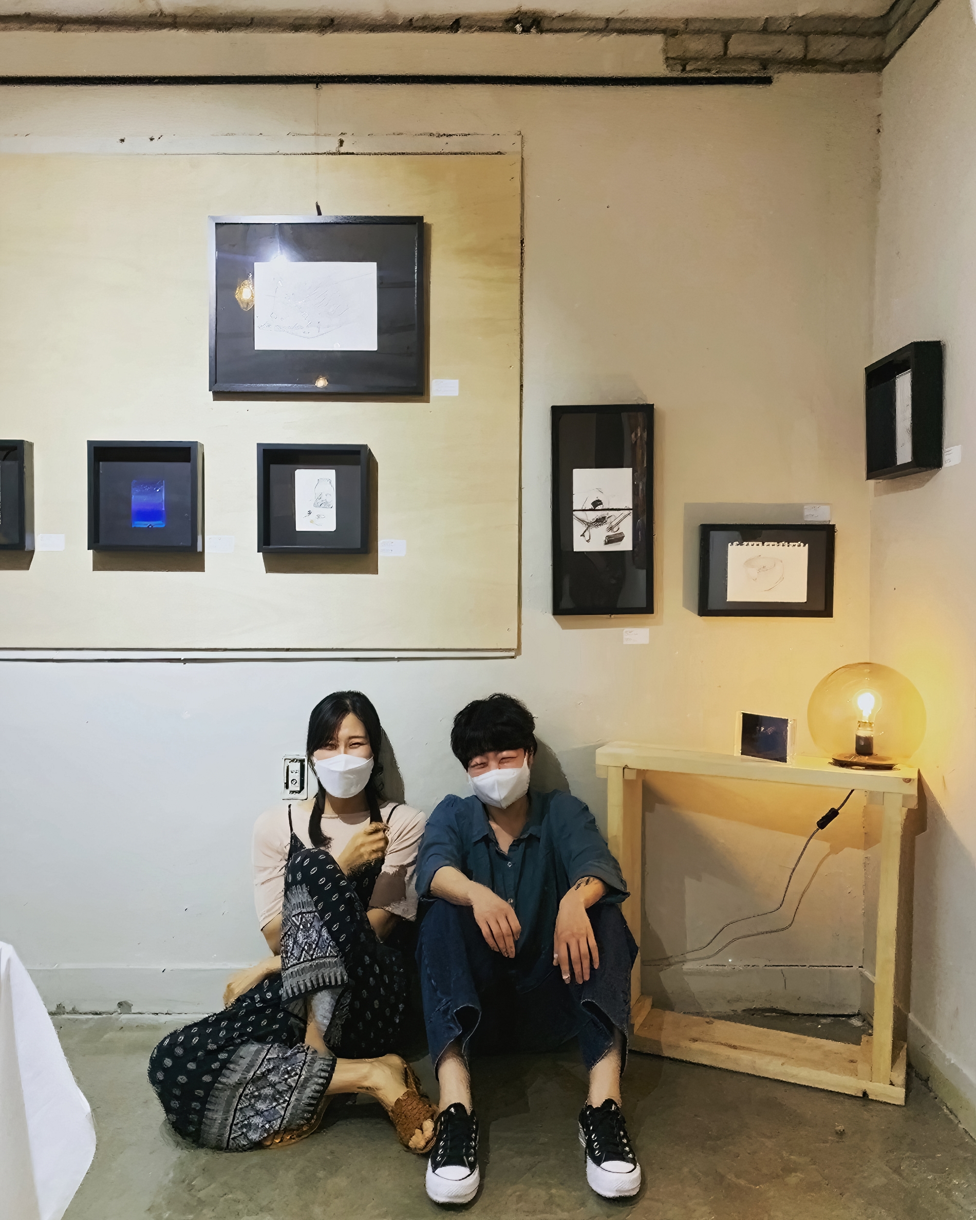 아티스트 이지혜(왼쪽)과 아티스트 유정(신은정) / 사진=레피카