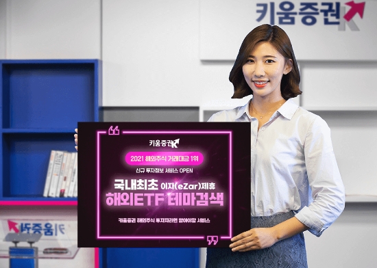 키움증권, 이자 제휴 해외 ETF 테마검색 서비스 오픈 - 뉴스 썸네일 이미지
