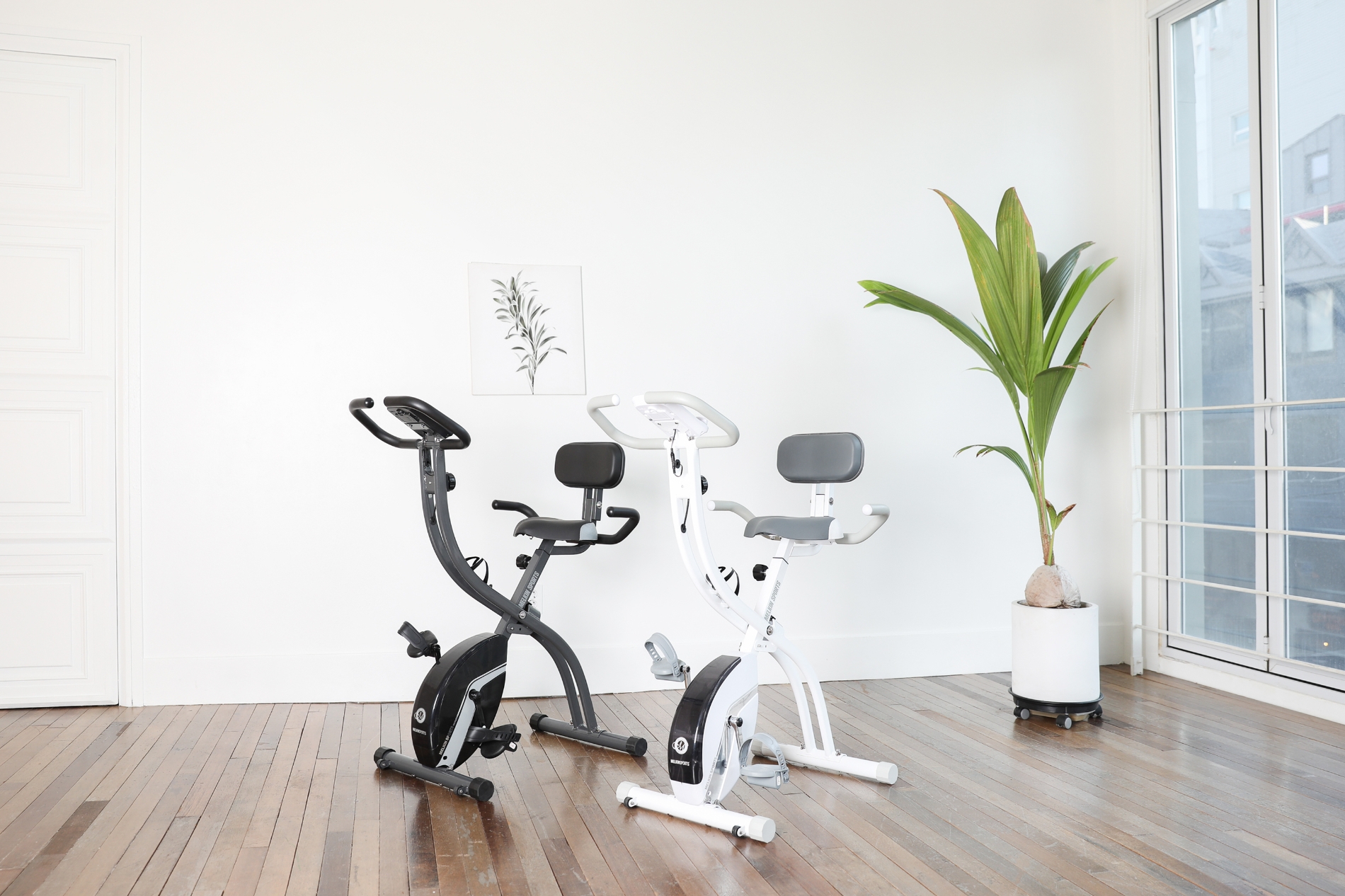 멜킨스포츠, 접이식 실내자전거 ‘폴민바이크’ 선보여