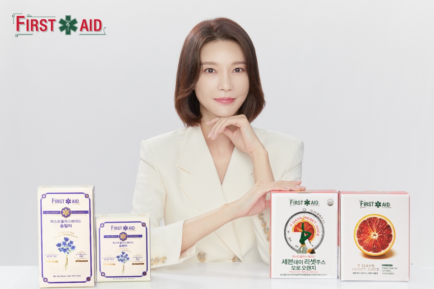 퍼스트플러스에이드, 공식 모델로 배우 차예련 발탁