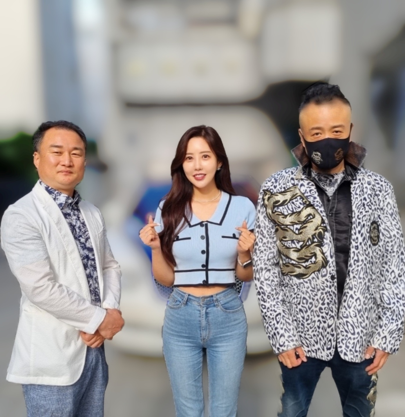 (왼쪽부터) 이수성 영화감독, 배우 최상아, 한류 명품브랜드 ‘최야성’의 최야성 회장