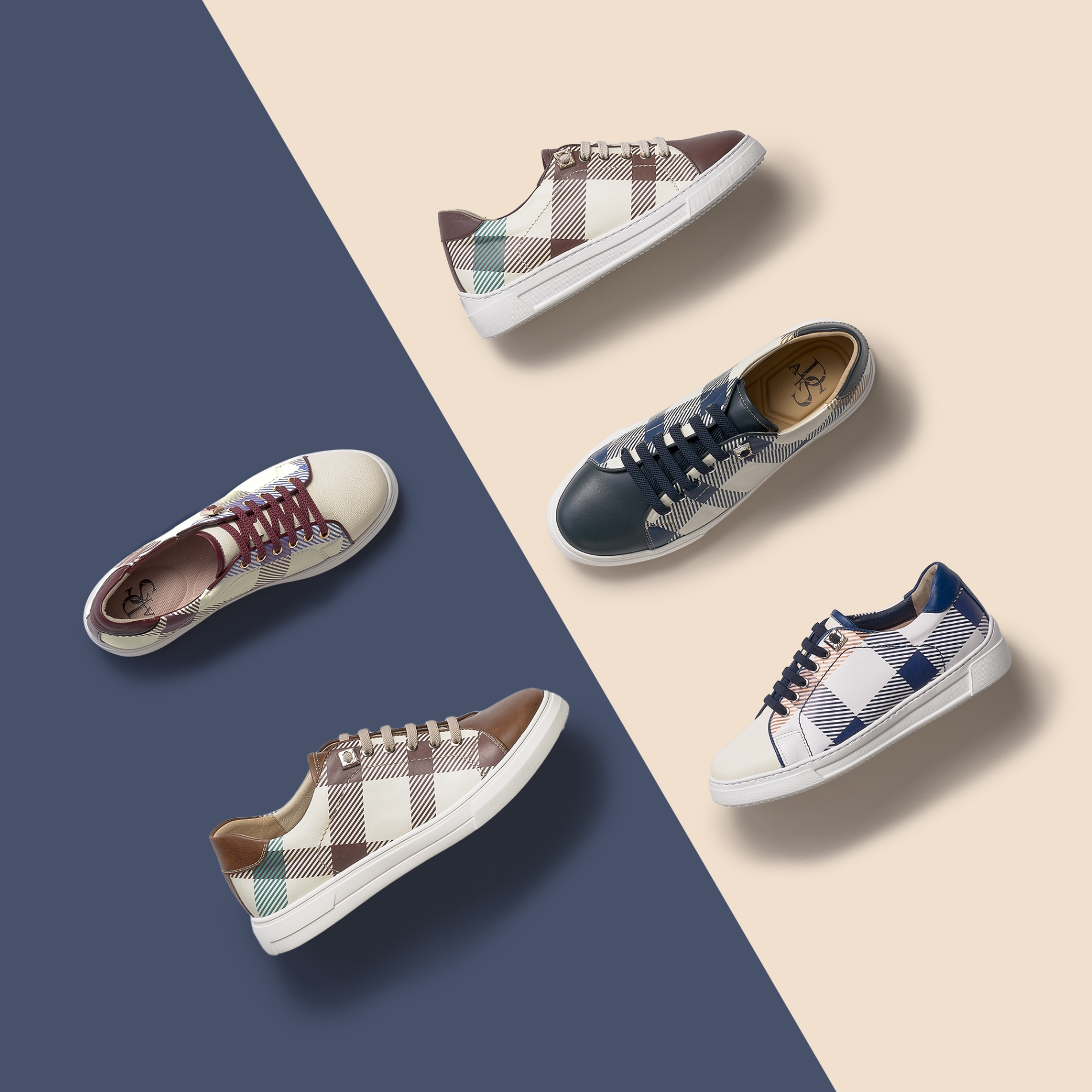 닥스 슈즈, ‘하우스 빅 체크 커플 스니커즈’ 출시