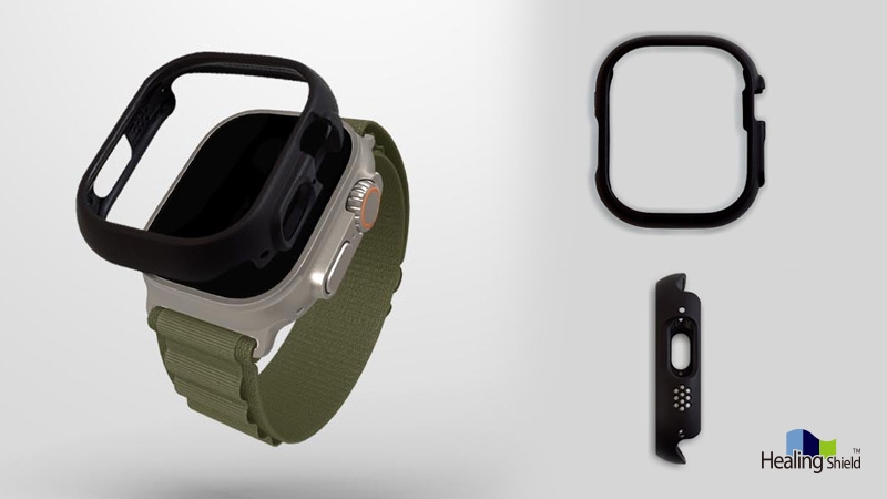 힐링쉴드, 애플워치 울트라 전용 베젤링 PC 하드 케이스 출시