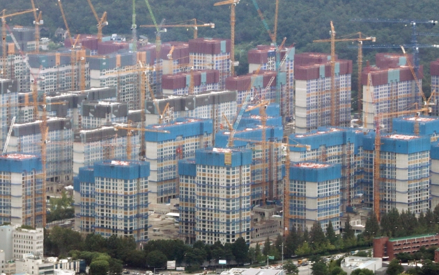 둔촌주공 재건축 공사현장