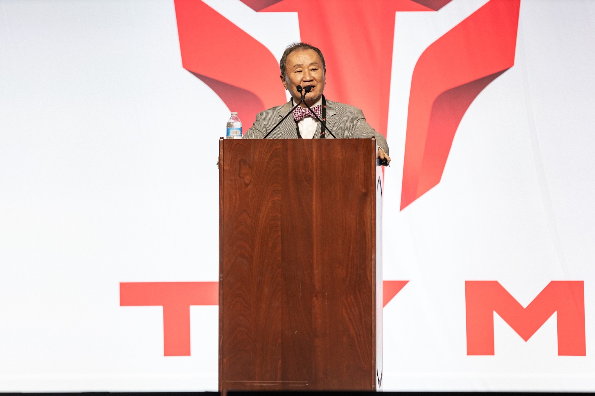 2023 TYM Next Generation에 참여해 연설을 하고 있는 김희용 회장(사진제공: TYM)