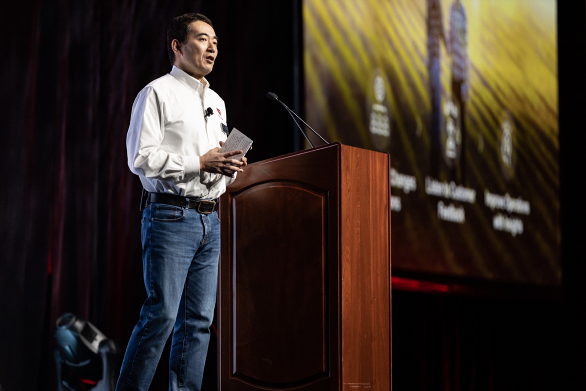 2023 TYM Next Generation에 참여해 글로벌 시장 전략을 설명하고 있는 김도훈 사장(사진제공: TYM)