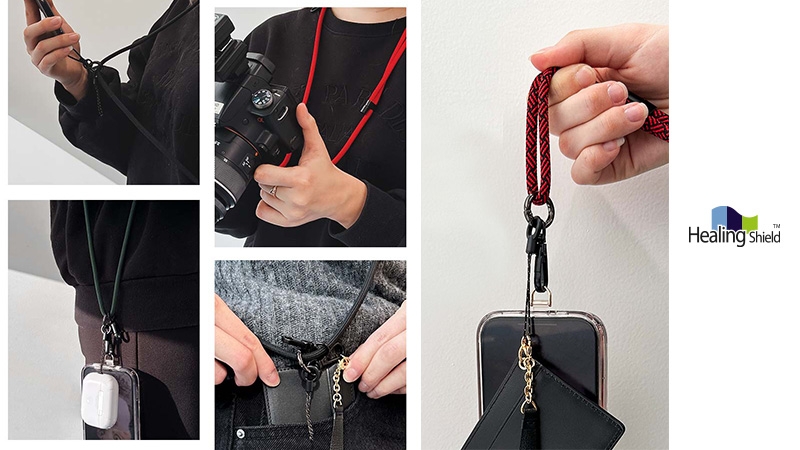 힐링쉴드, 크로스바디 숄더 폰스트랩 IL13 출시