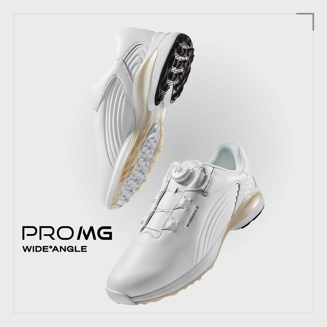 와이드앵글, 안정적인 그립의 'ProMG' 골프화 2종 출시