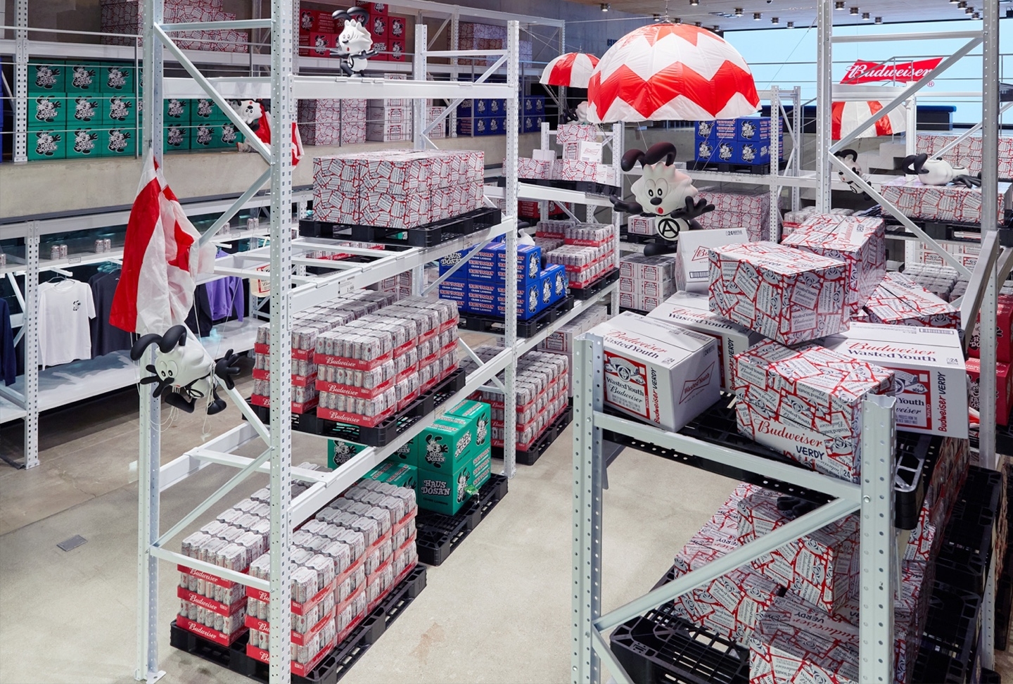 하우스 도산, 맥주 브랜드 버드와이저, 그래픽 디자이너 베르디와 함께한 팝업 스토어 선봬