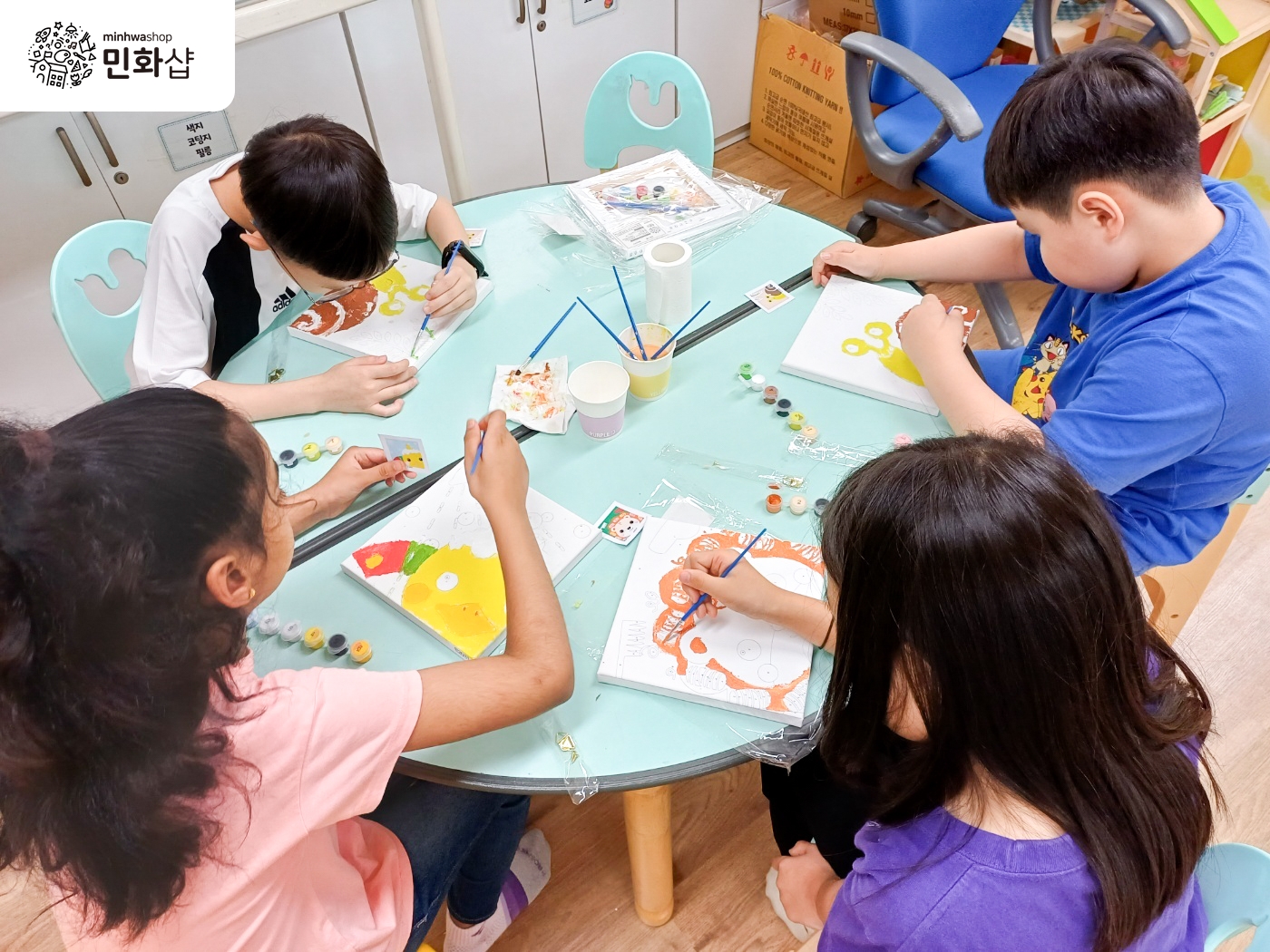 DIY 전문 브랜드 민화샵, 인천북부교육지원청과 초·중·고 24개교에 미술키트 지원