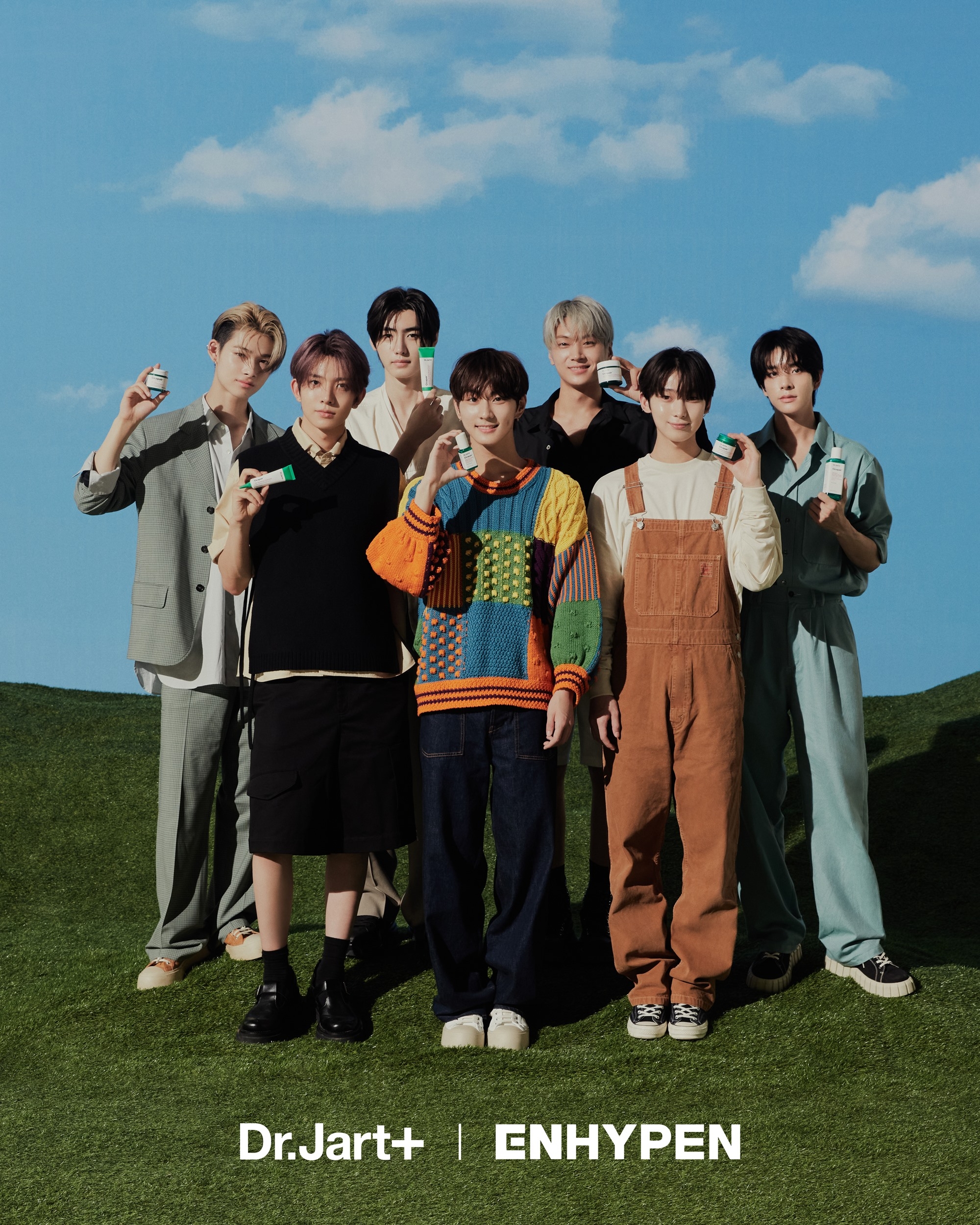 엔하이픈, 뷰티계로 영역 확장…화장품 브랜드 글로벌 앰버서더로 활약